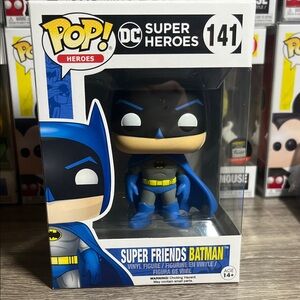 Funko Super Friends Batman Blue and Gray Figure